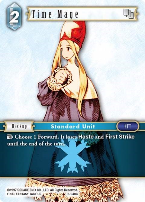 Time Mage (Female Unit) [Opus II] | Total Play