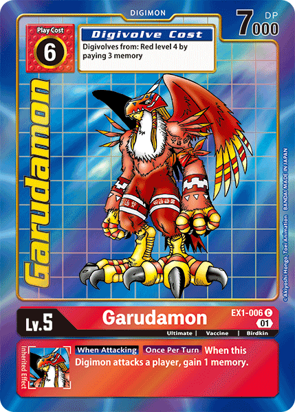 Garudamon [EX1-006] (Alternate Art) [Classic Collection] | Total Play