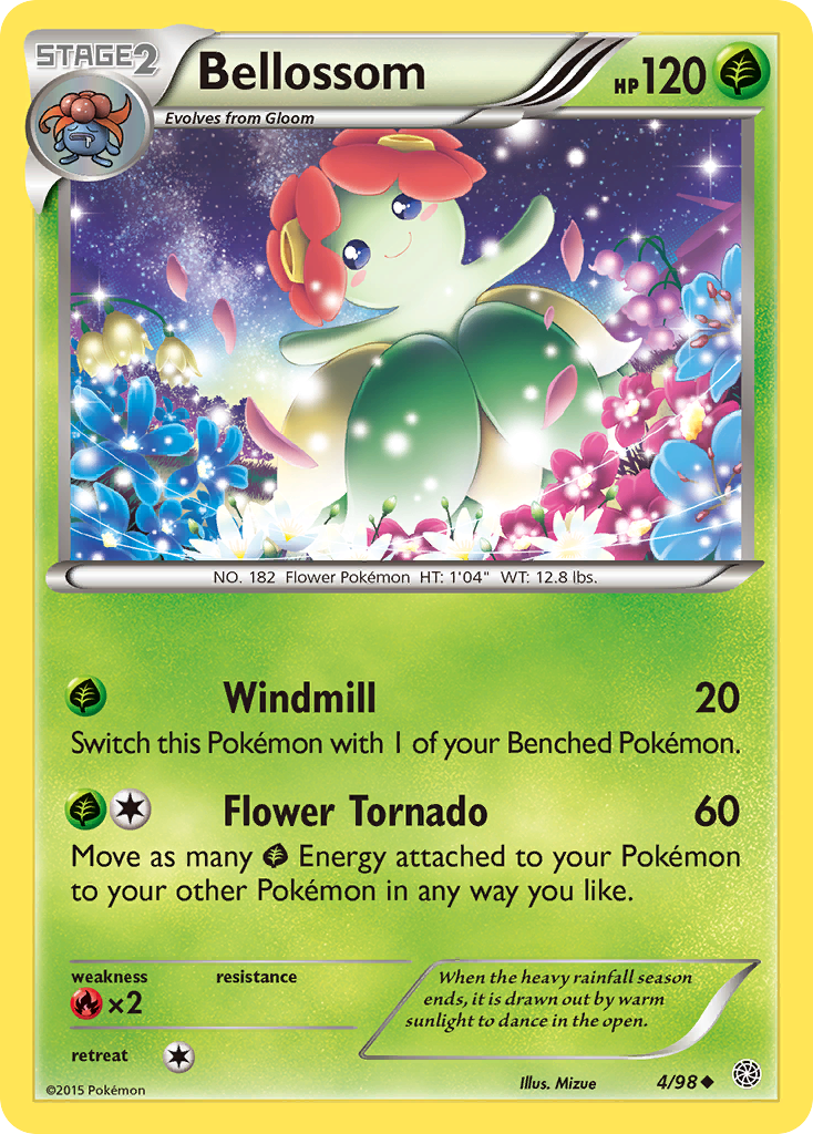 Bellossom (4/98) [XY: Ancient Origins] | Total Play