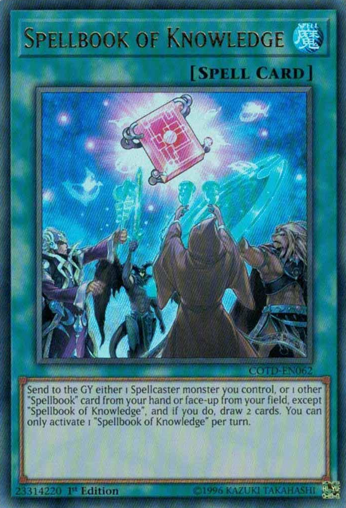 Spellbook of Knowledge [COTD-EN062] Ultra Rare | Total Play