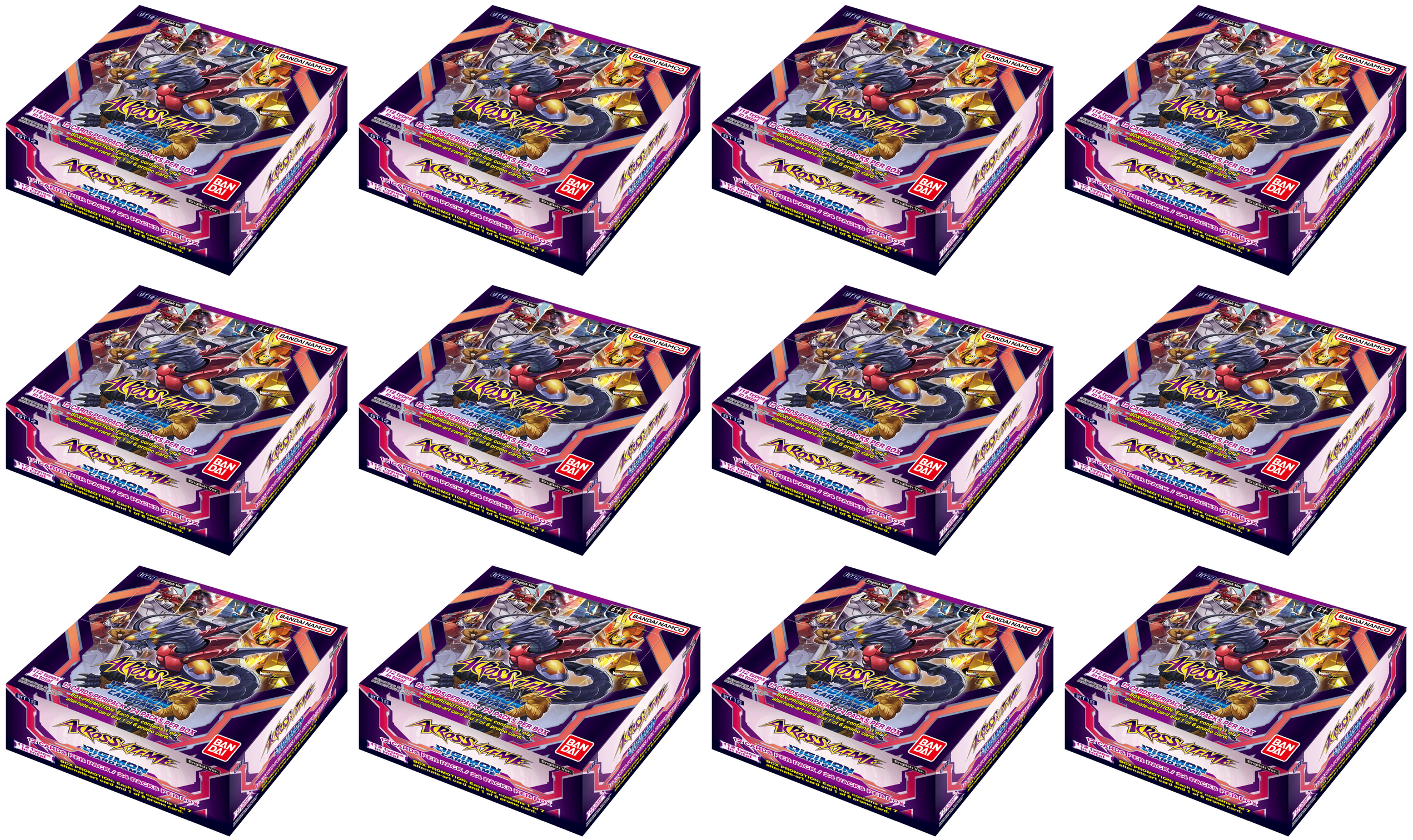 Across Time - Booster Box Case [BT-12] | Total Play