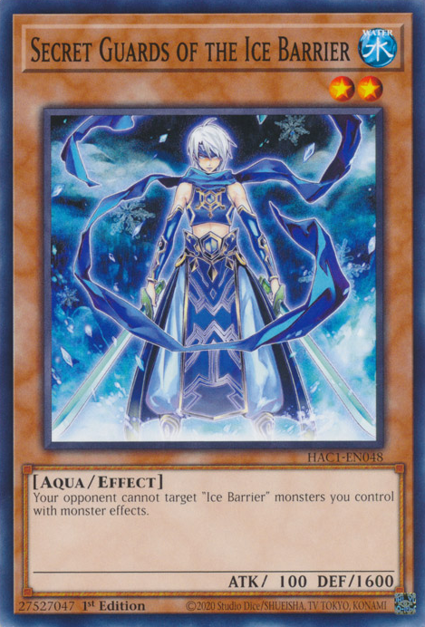 Secret Guards of the Ice Barrier [HAC1-EN048] Common | Total Play