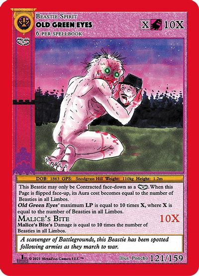 Old Green Eyes [Cryptid Nation: First Edition] | Total Play