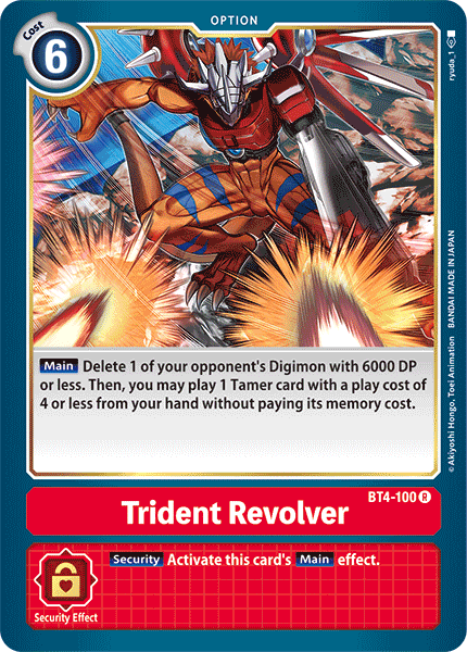 Trident Revolver [BT4-100] [Great Legend] | Total Play
