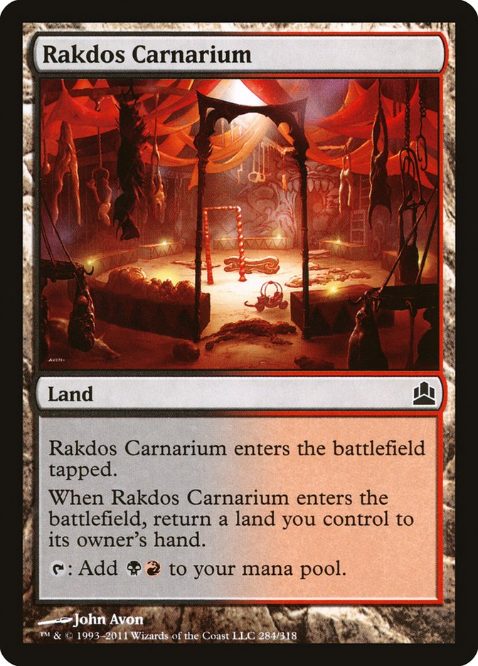 Rakdos Carnarium [Commander 2011] | Total Play