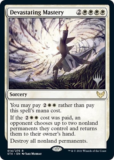 Devastating Mastery (Promo Pack) [Strixhaven: School of Mages Promos] | Total Play