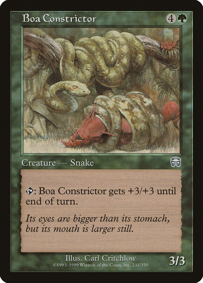 Boa Constrictor [Mercadian Masques] | Total Play