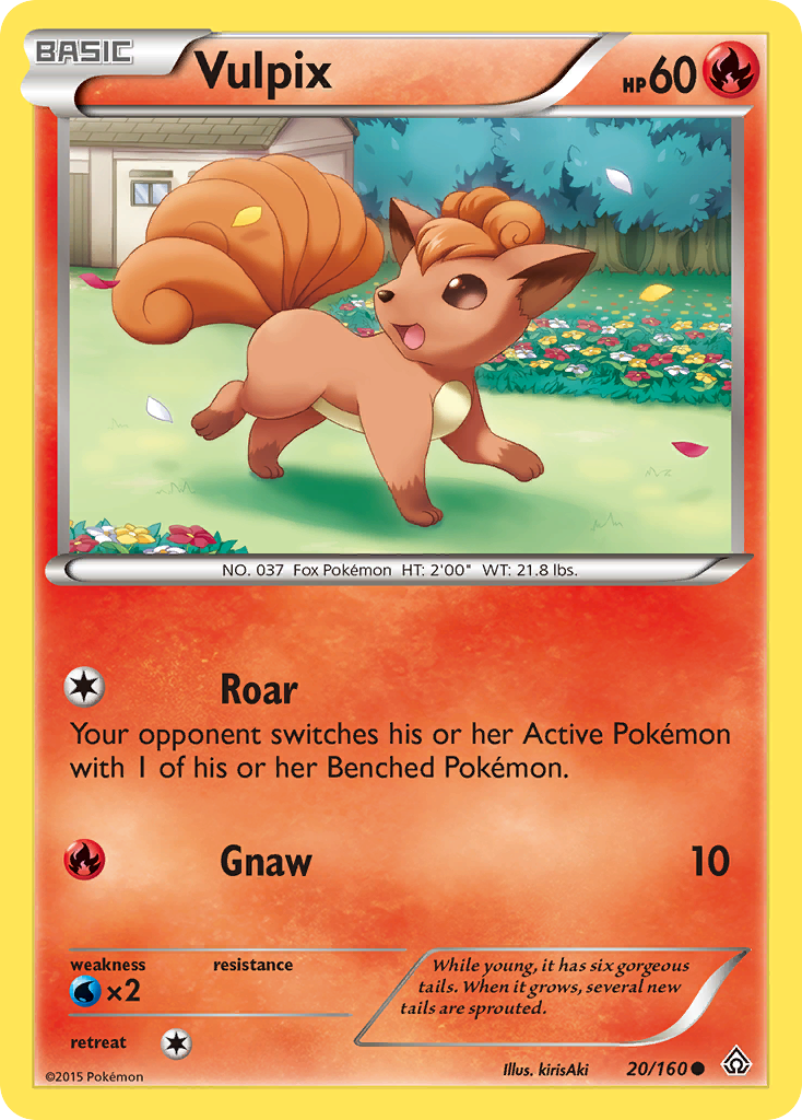 Vulpix (20/160) [XY: Primal Clash] | Total Play