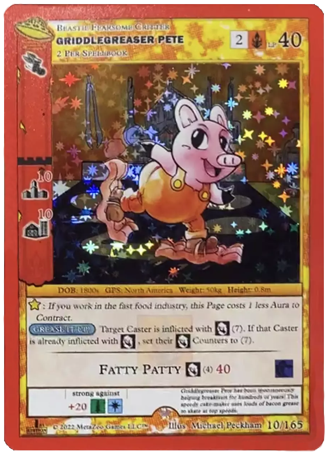 Griddlegreaser Pete [Cryptid Nation: UFO First Edition] | Total Play