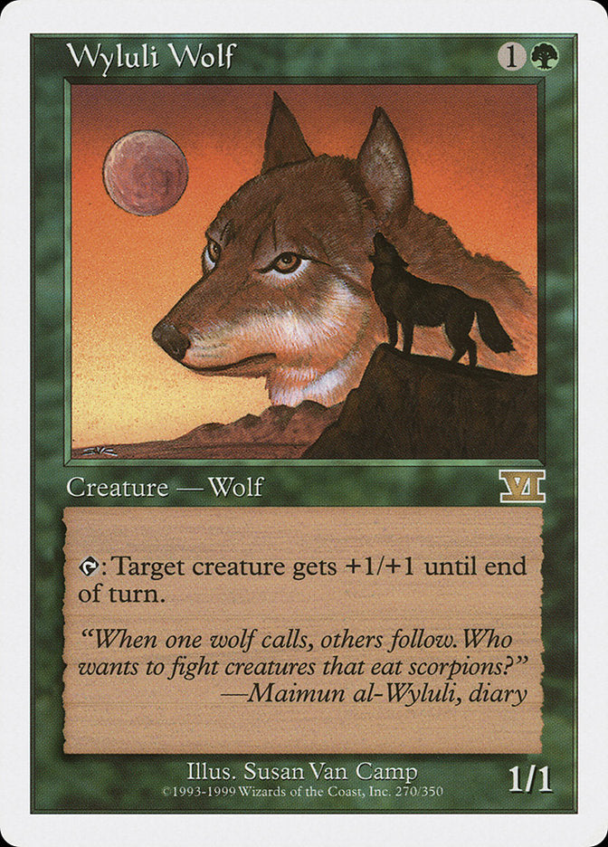 Wyluli Wolf [Classic Sixth Edition] | Total Play