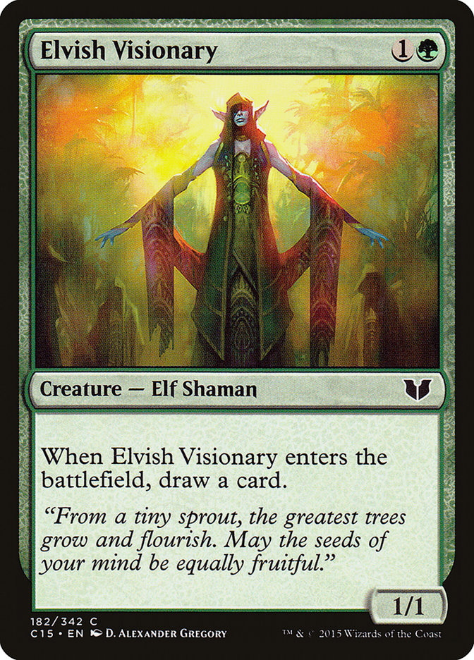 Elvish Visionary [Commander 2015] | Total Play