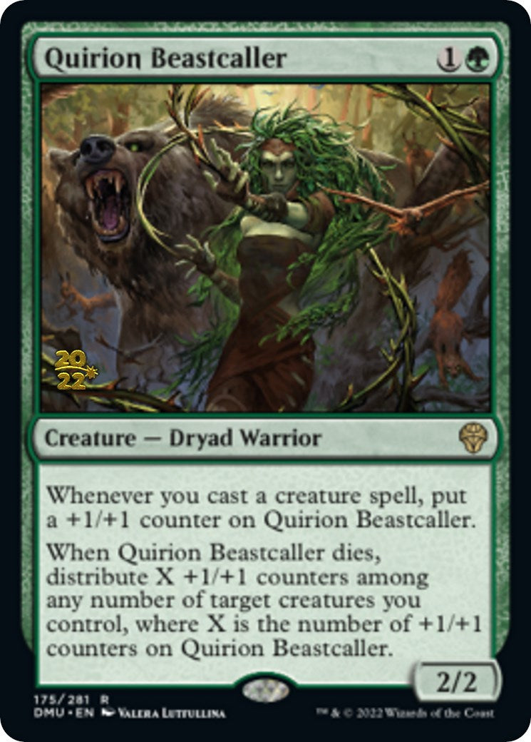 Quirion Beastcaller [Dominaria United Prerelease Promos] | Total Play