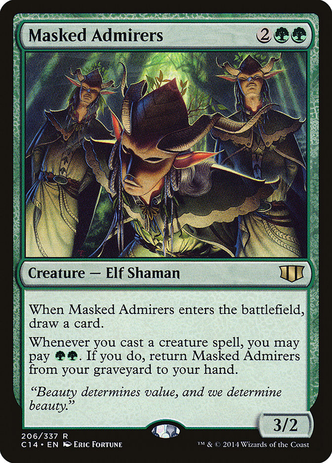 Masked Admirers [Commander 2014] | Total Play