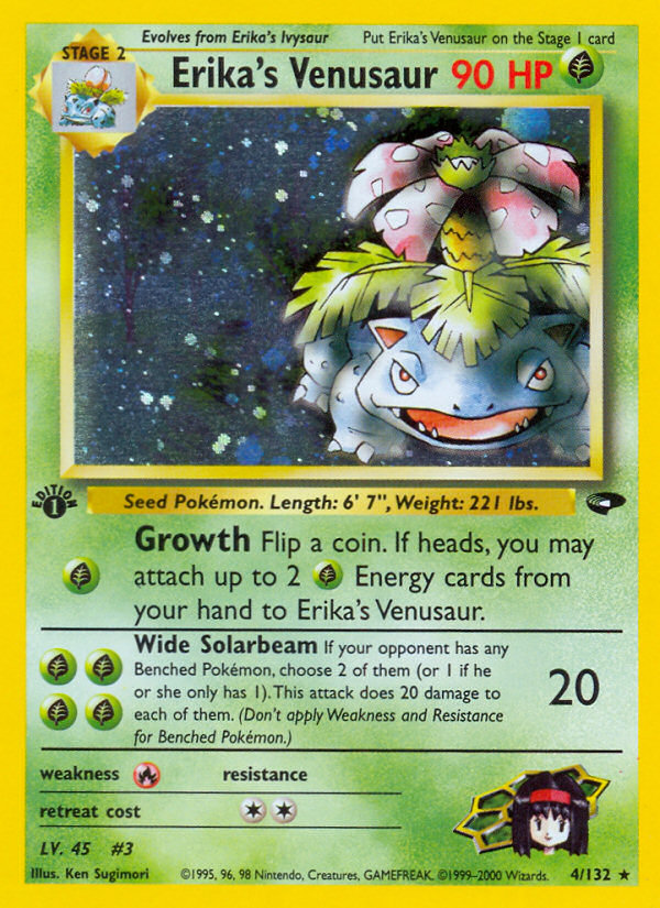 Erika's Venusaur (4/132) [Gym Challenge 1st Edition] | Total Play