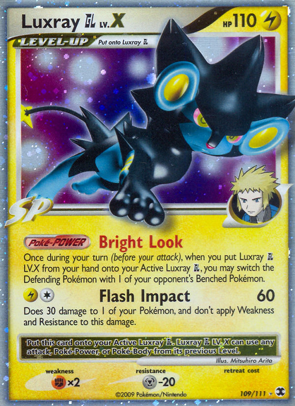 Luxray GL LV.X (109/111) [Platinum: Rising Rivals] | Total Play