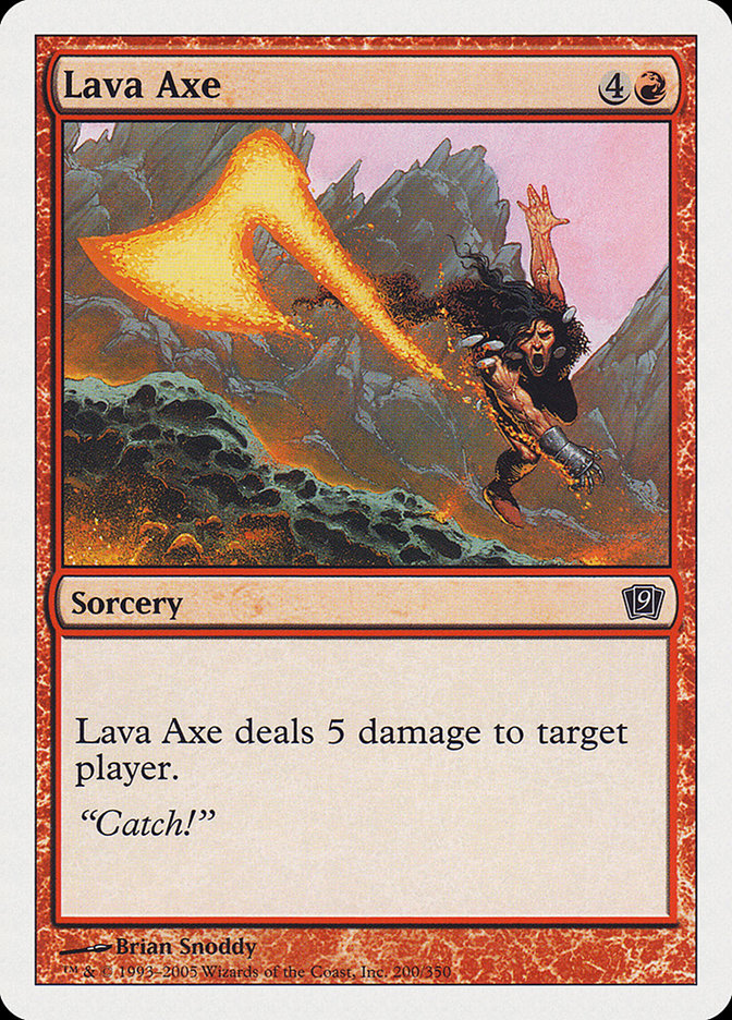 Lava Axe [Ninth Edition] | Total Play