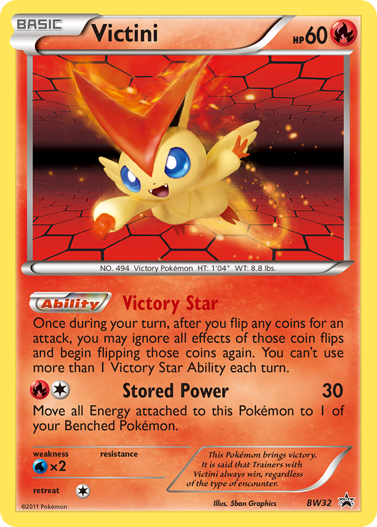 Victini (BW32) [Black & White: Black Star Promos] | Total Play