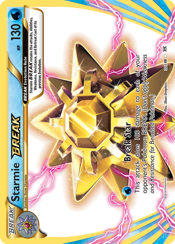 Starmie BREAK (32/108) [XY: Evolutions] | Total Play