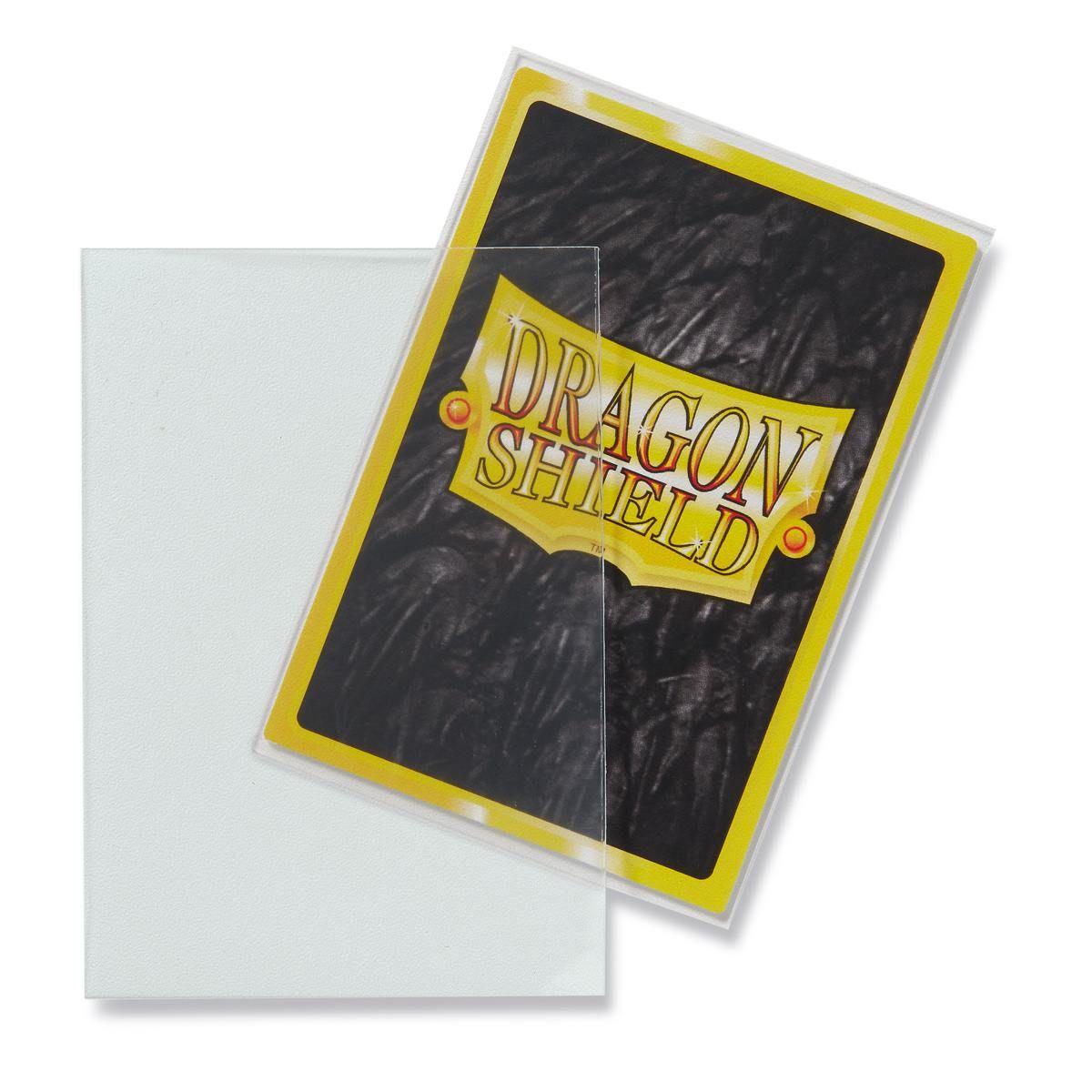 Dragon Shield: Japanese Size 60ct Sleeves - Clear (Matte) | Total Play