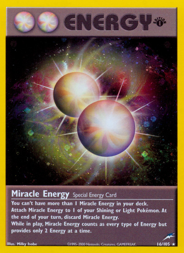 Miracle Energy (16/105) [Neo Destiny 1st Edition] | Total Play