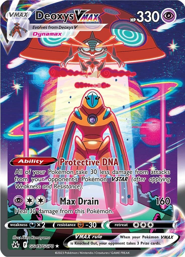 Deoxys VMAX (GG45/GG70) [Sword & Shield: Crown Zenith] | Total Play