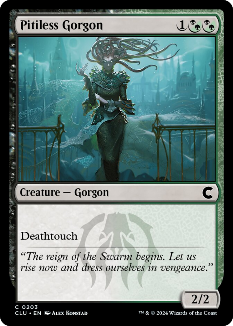 Pitiless Gorgon [Ravnica: Clue Edition] | Total Play