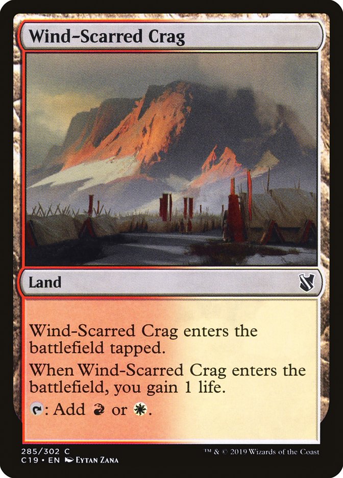 Wind-Scarred Crag [Commander 2019] | Total Play