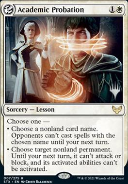 Academic Probation (Promo Pack) [Strixhaven: School of Mages Promos] | Total Play