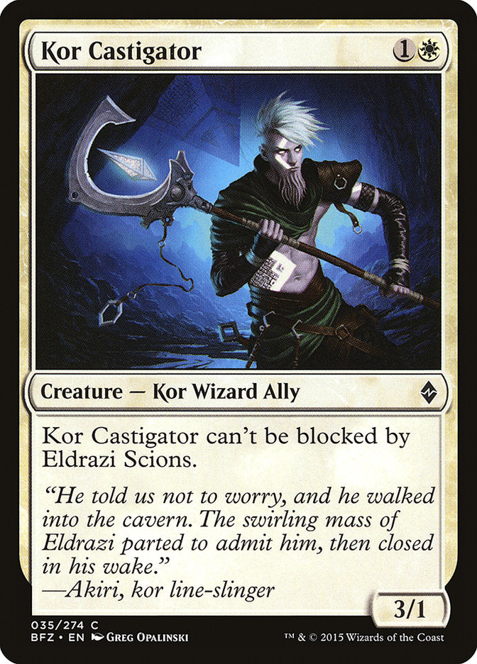 Kor Castigator [Battle for Zendikar] | Total Play