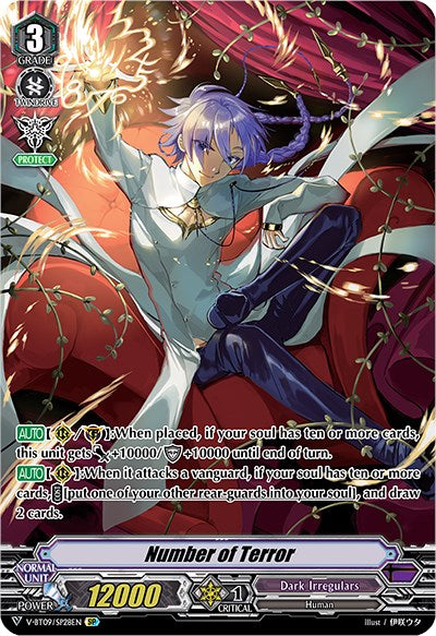 Number of Terror (V-BT09/SP28EN) [Butterfly d'Moonlight] | Total Play