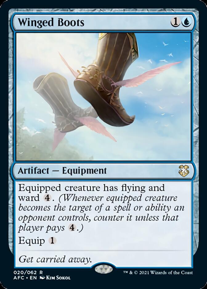 Winged Boots [Dungeons & Dragons: Adventures in the Forgotten Realms Commander] | Total Play