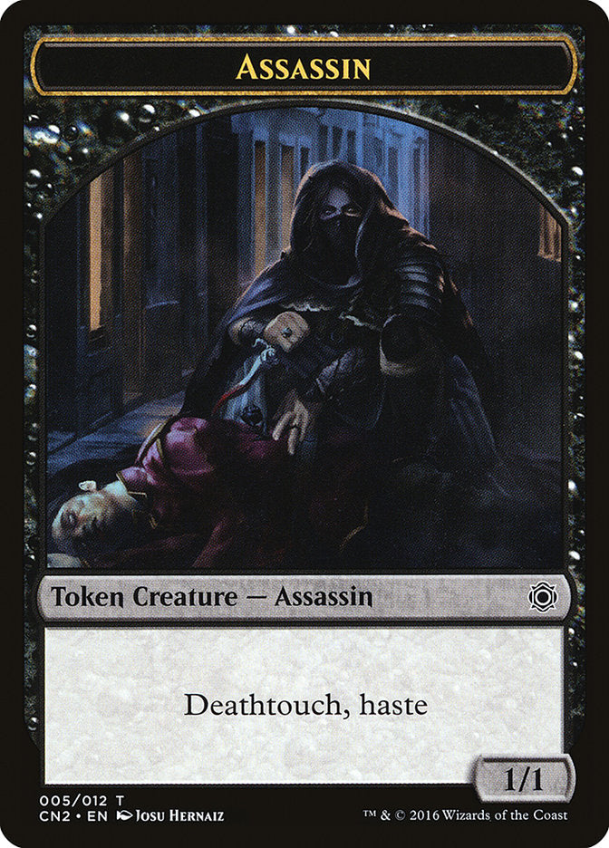 Assassin Token [Conspiracy: Take the Crown Tokens] | Total Play