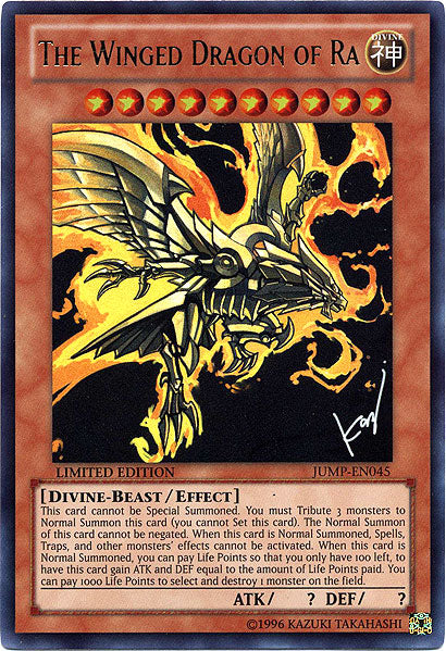 The Winged Dragon of Ra [JUMP-EN045] Ultra Rare | Total Play