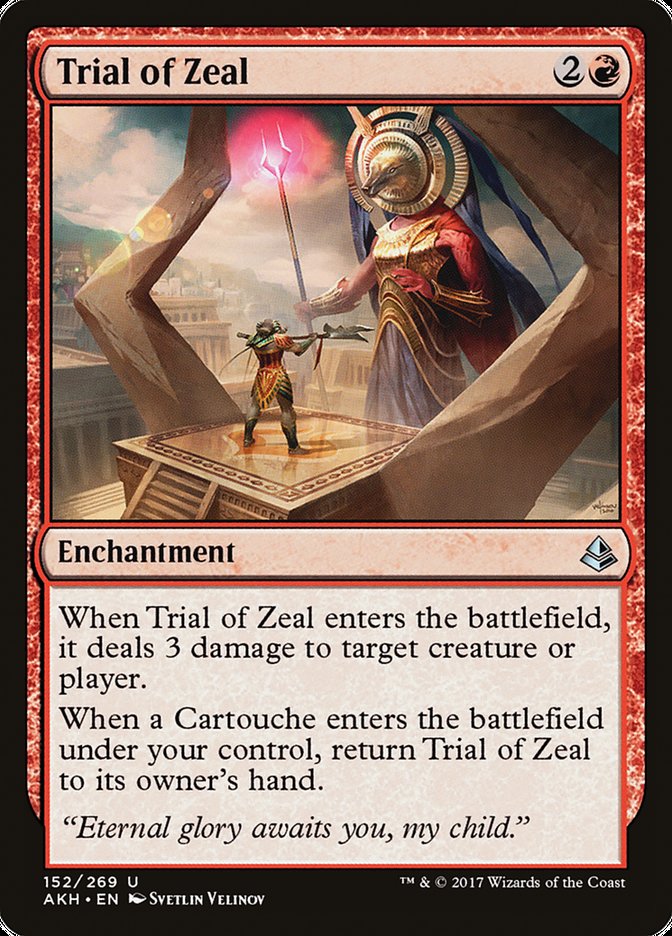Trial of Zeal [Amonkhet] | Total Play