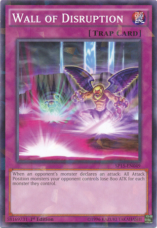 Wall of Disruption [SP15-EN049] Shatterfoil Rare | Total Play