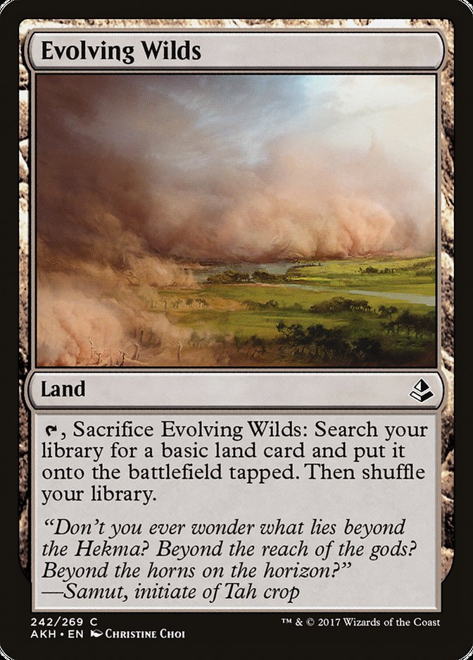 Evolving Wilds [Amonkhet] | Total Play