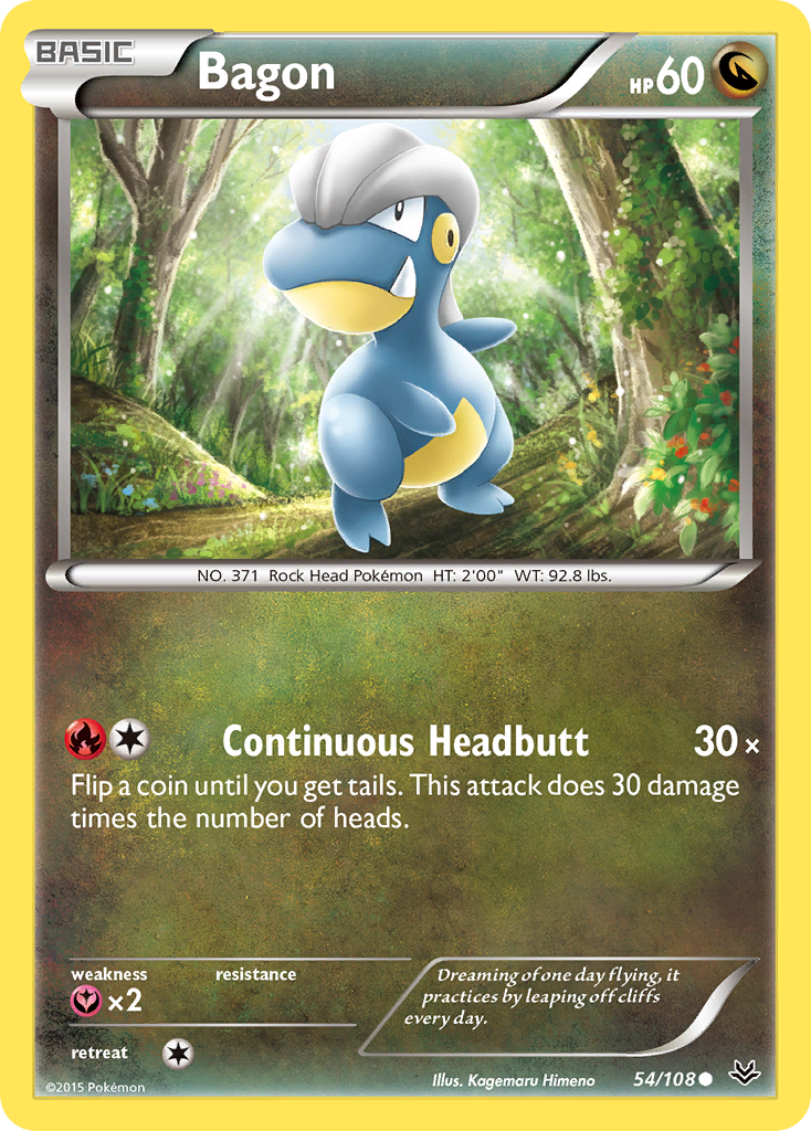 Bagon (54/108) [XY: Roaring Skies] | Total Play