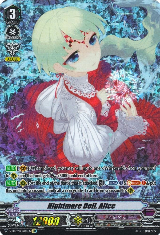 Nightmare Doll, Alice (V-BT02/OR04EN) [Strongest! Team AL4] | Total Play