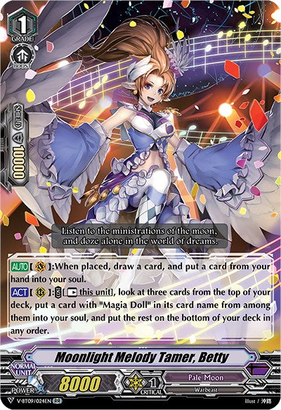 Moonlight Melody Tamer, Betty (V-BT09/024EN) [Butterfly d'Moonlight] | Total Play