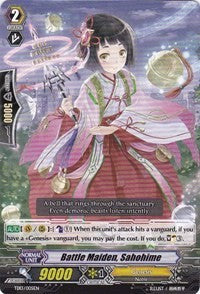 Battle Maiden, Sahohime (TD13/005EN) [Trial Deck 13: Successor of the Sacred Regalia] | Total Play