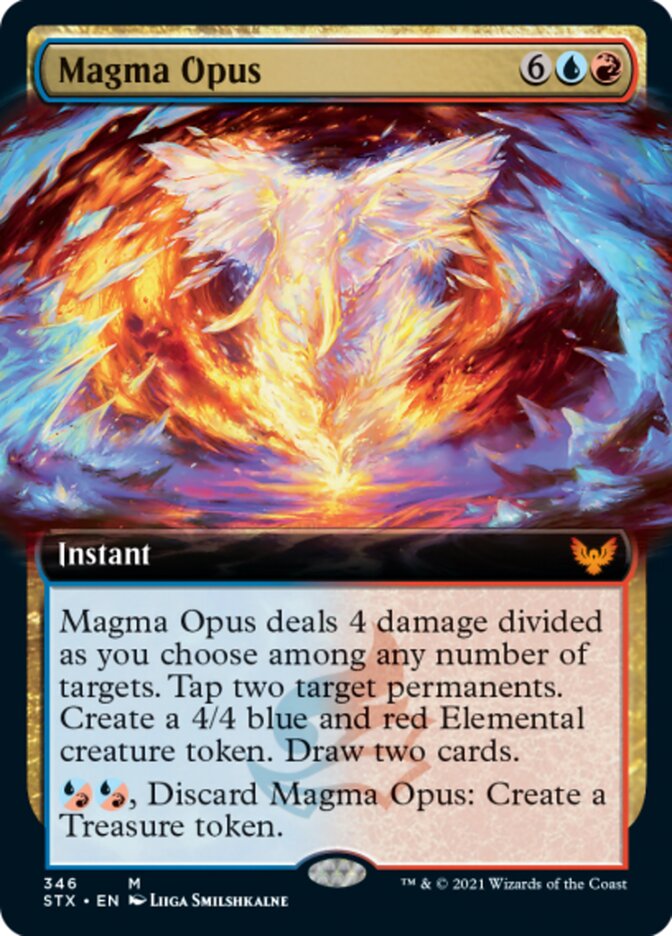 Magma Opus (Extended Art) [Strixhaven: School of Mages] | Total Play