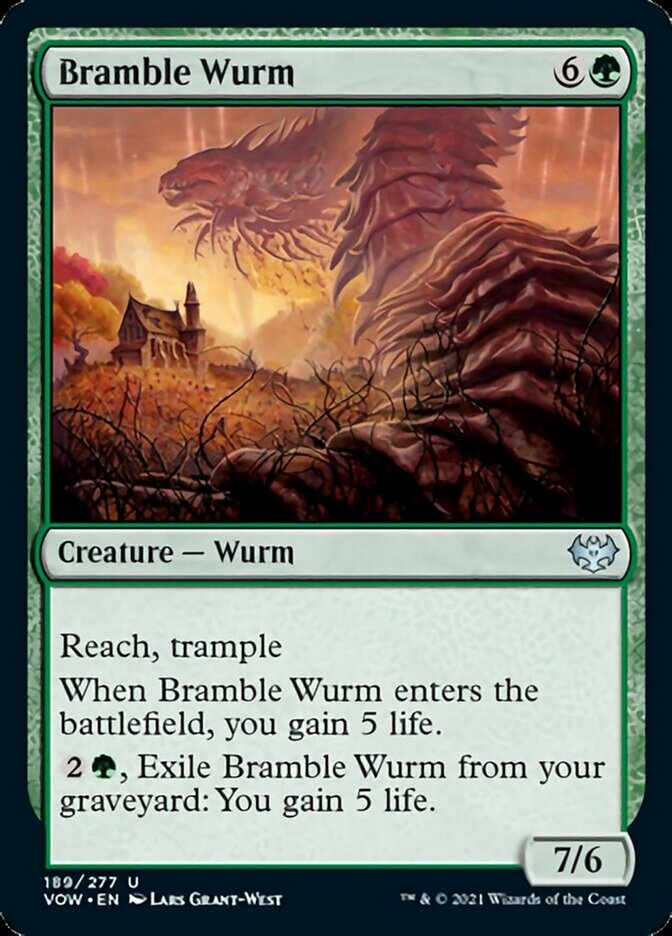 Bramble Wurm [Innistrad: Crimson Vow] | Total Play