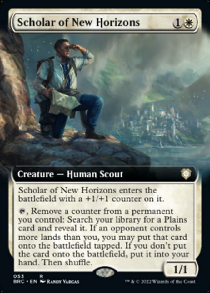 Scholar of New Horizons (Extended Art) [The Brothers' War Commander] | Total Play