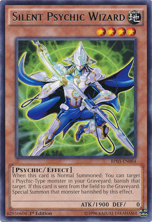 Silent Psychic Wizard [BP03-EN084] Rare | Total Play