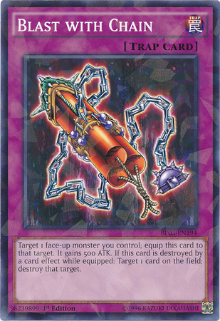 Blast with Chain [BP03-EN194] Shatterfoil Rare | Total Play