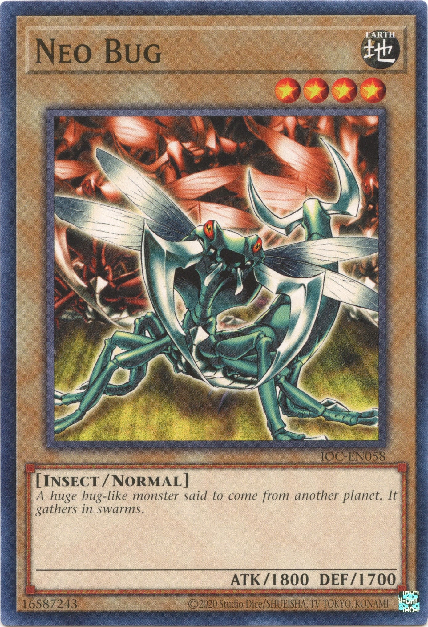 Neo Bug (25th Anniversary) [IOC-EN058] Common | Total Play