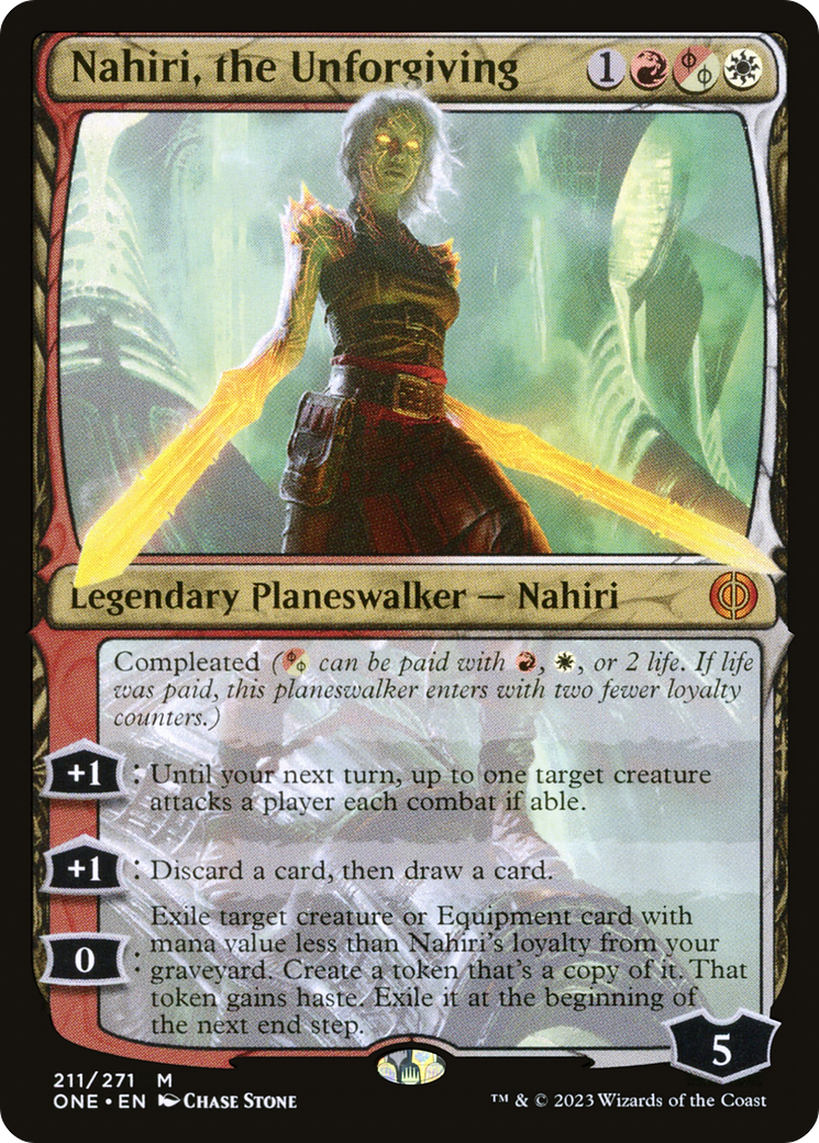 Nahiri, the Unforgiving [Phyrexia: All Will Be One] | Total Play