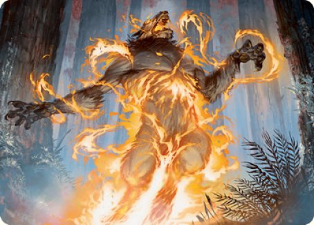 Burn the Accursed Art Card [Innistrad: Midnight Hunt Art Series] | Total Play