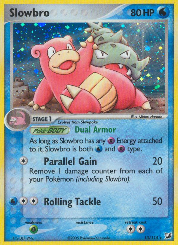 Slowbro (13/115) [EX: Unseen Forces] | Total Play