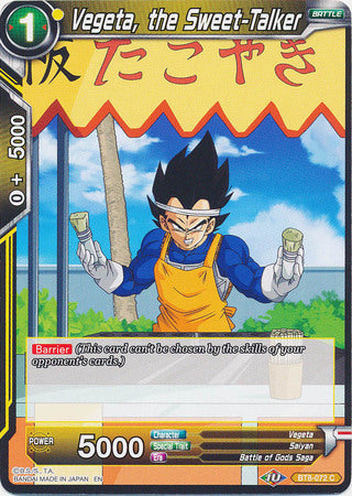 Vegeta, the Sweet-Talker (BT8-072) [Malicious Machinations] | Total Play